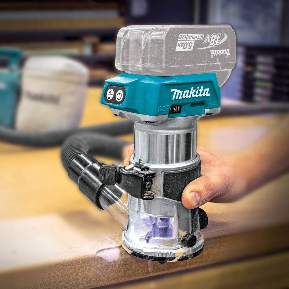 Makita 18V LXT Brushless Cordless Compact Router Review (XTR01Z)